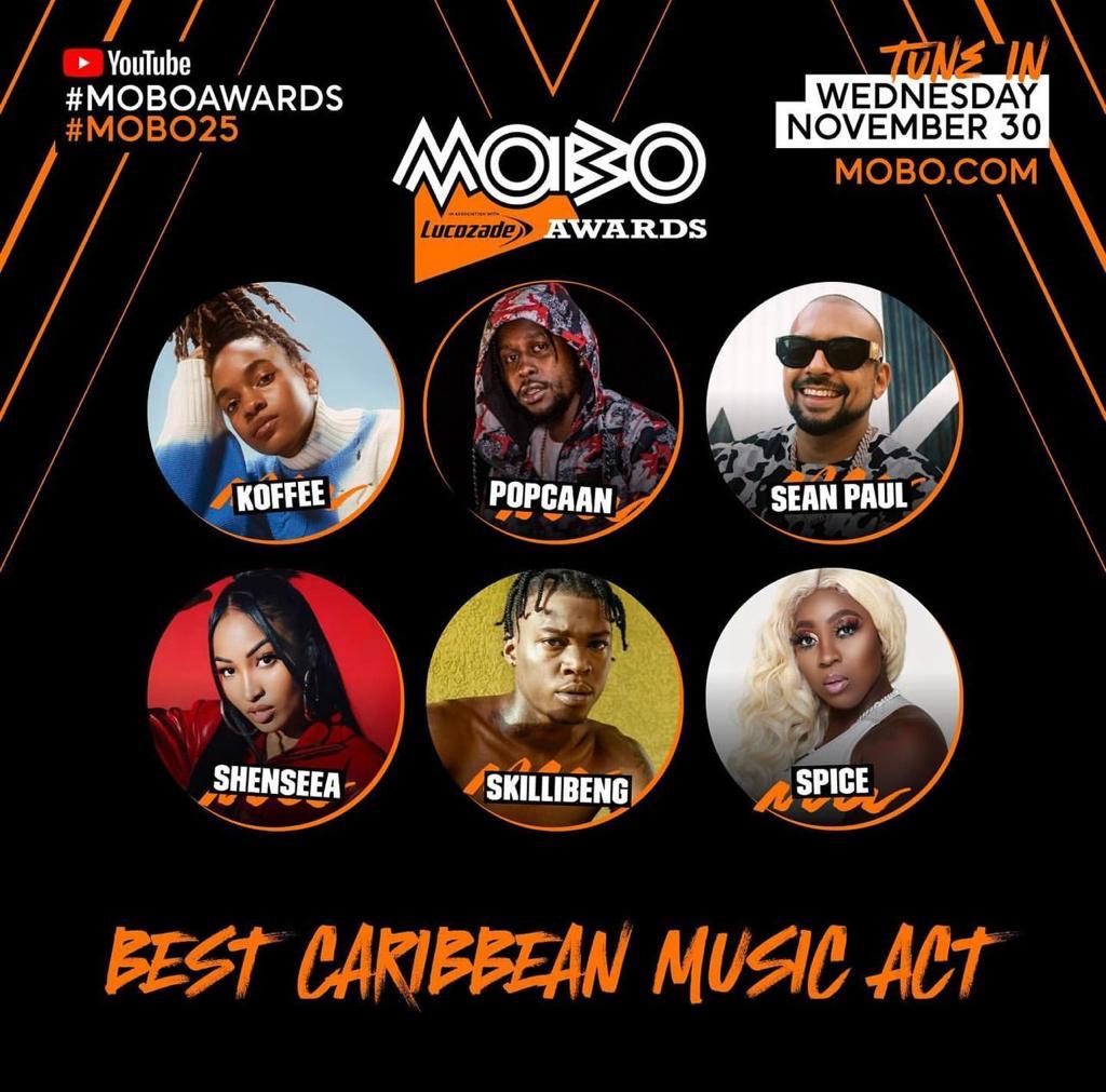 Mobo Awards - Best Caribbean Music Act